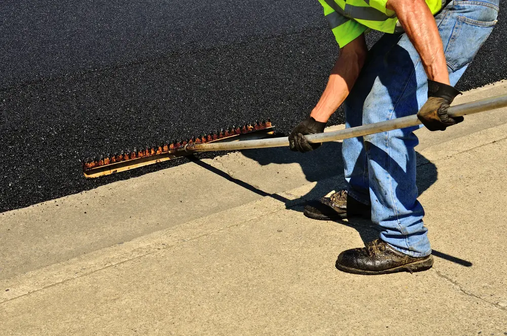Long driveway paving and private road projects near Anderson
