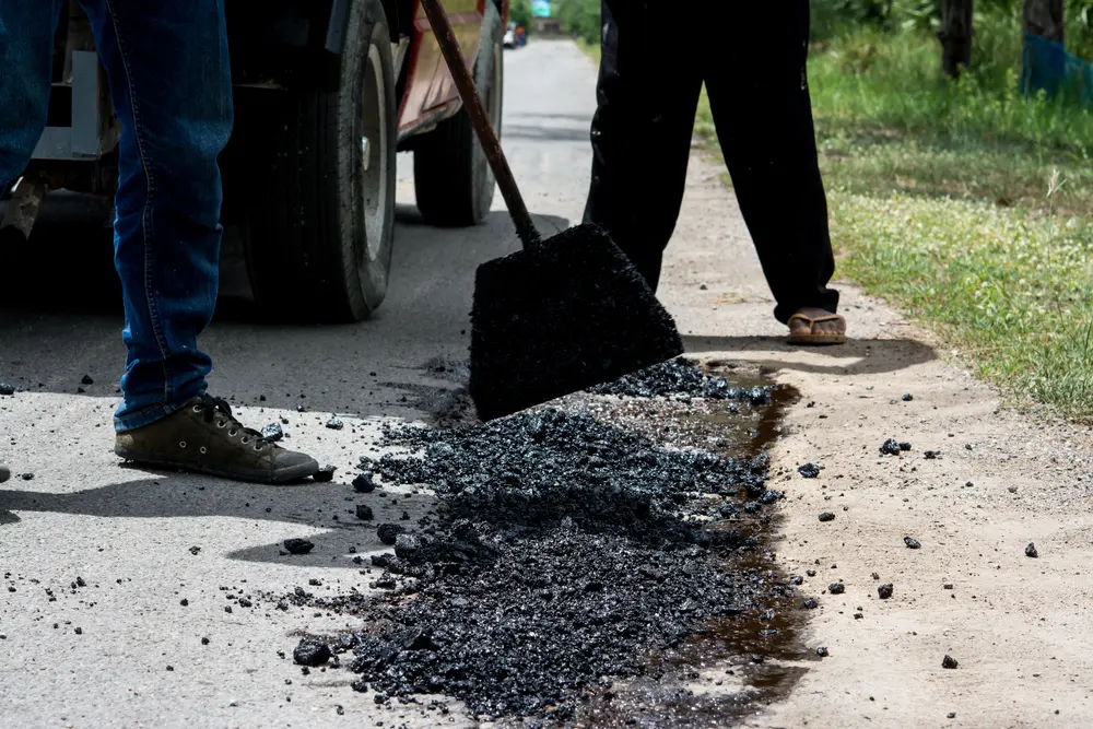 Asphalt repair and maintenance in Anderson